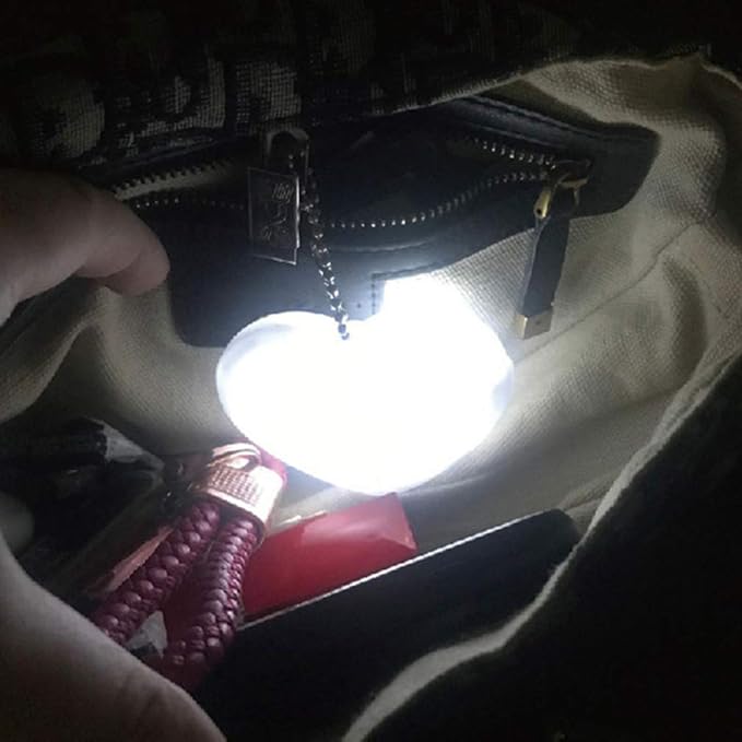 Corazón Luminoso para el Bolso